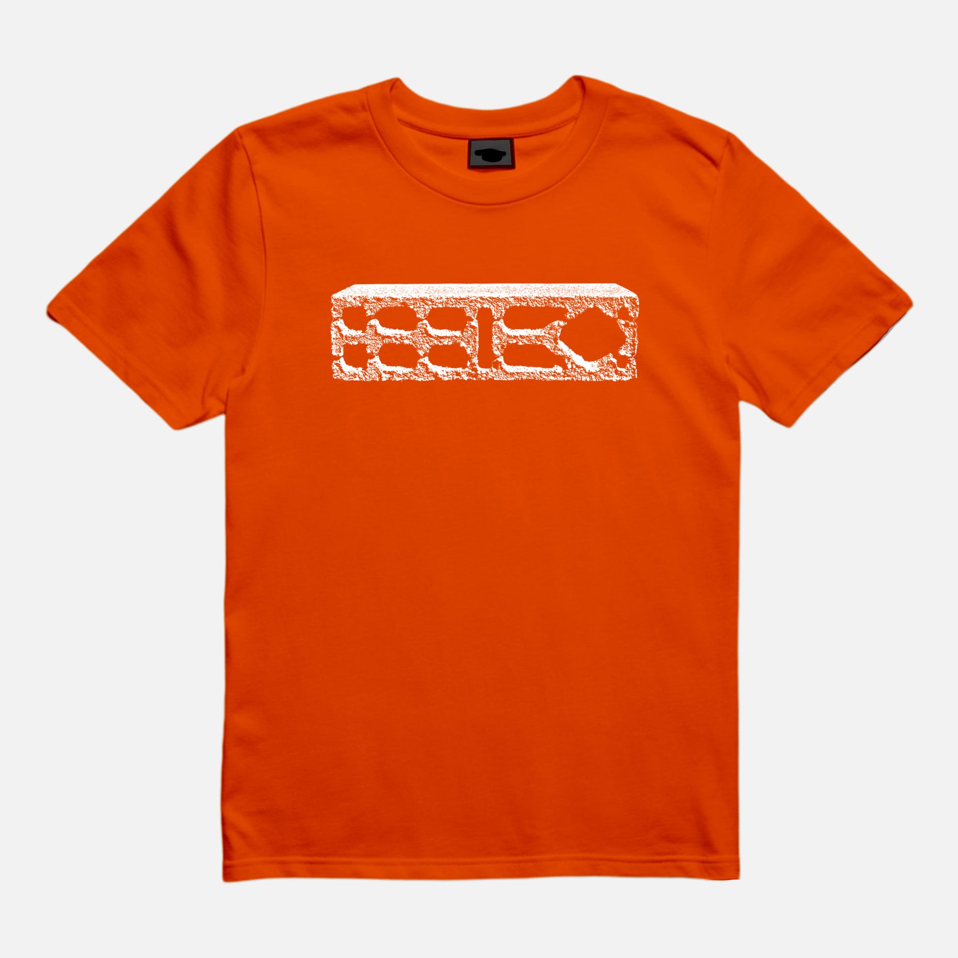 Tshirt-orange-Parpaing-Teurk-Front
